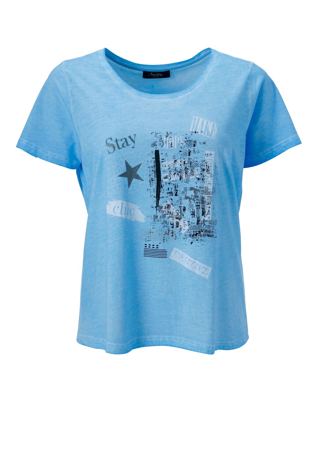 

Aniston Футболка в светло-голубом цвете