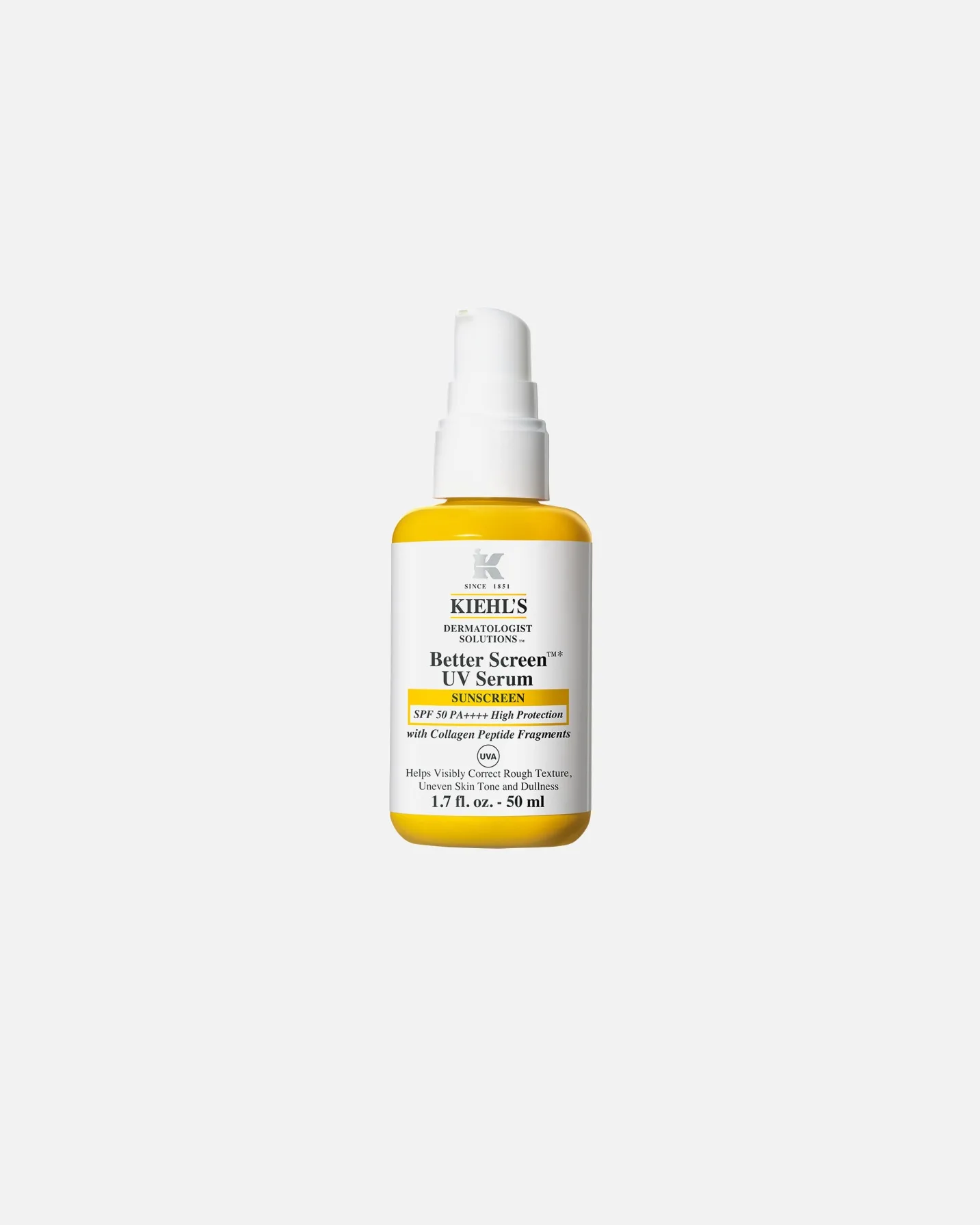 Сыворотка Kiehl's — Для лица Ultra Face Better Screen UV Serum SPF50 Kiehls, 50 мл