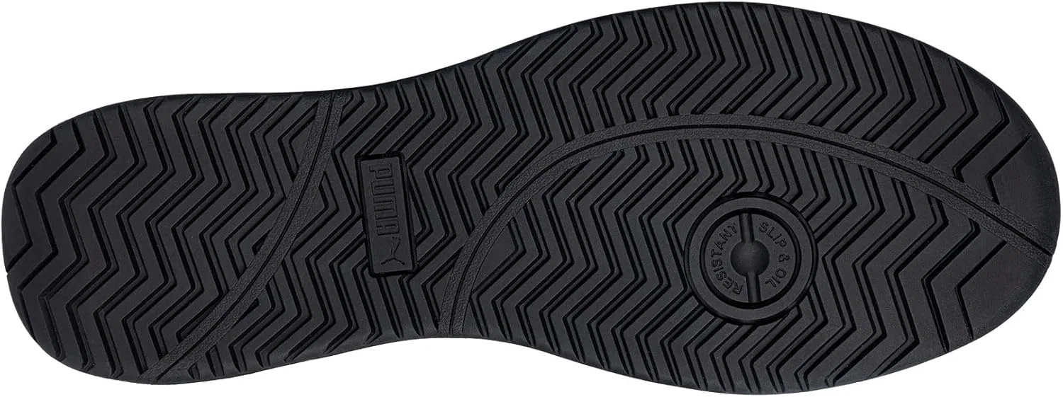 Защитные кроссовки PUMA Safety Iconic Low S1PL ESD FO HRO SR унисекс, нескользящие, без металлических вставок из стекловолокна, Navy — фото 4