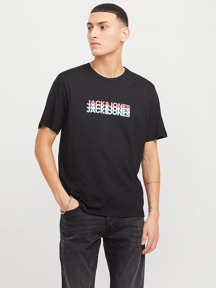 

Футболка Cyber Jack & Jones, черный