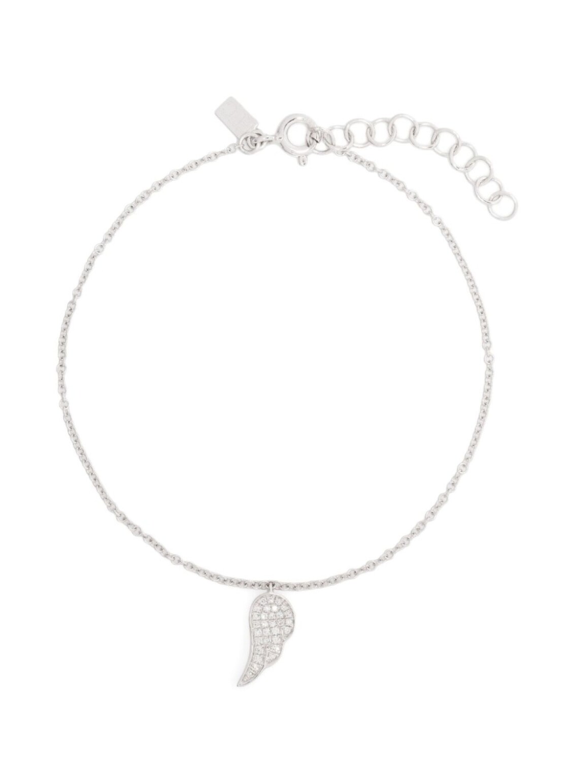 

Браслет Angel Wing из белого золота с бриллиантами Ef Collection, серебряный