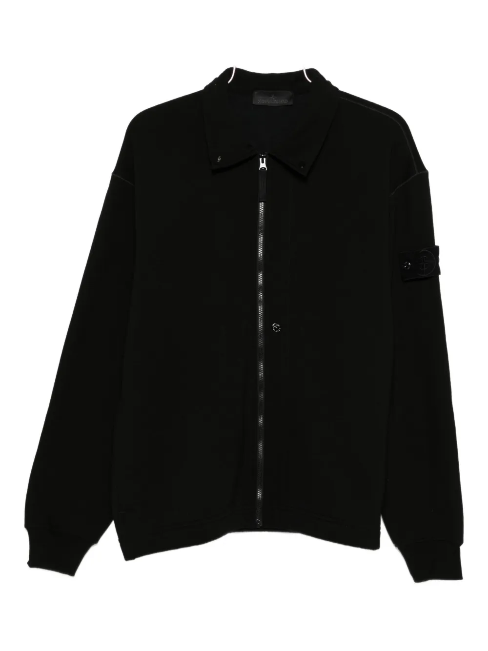 

Куртка на молнии Stone Island, черный