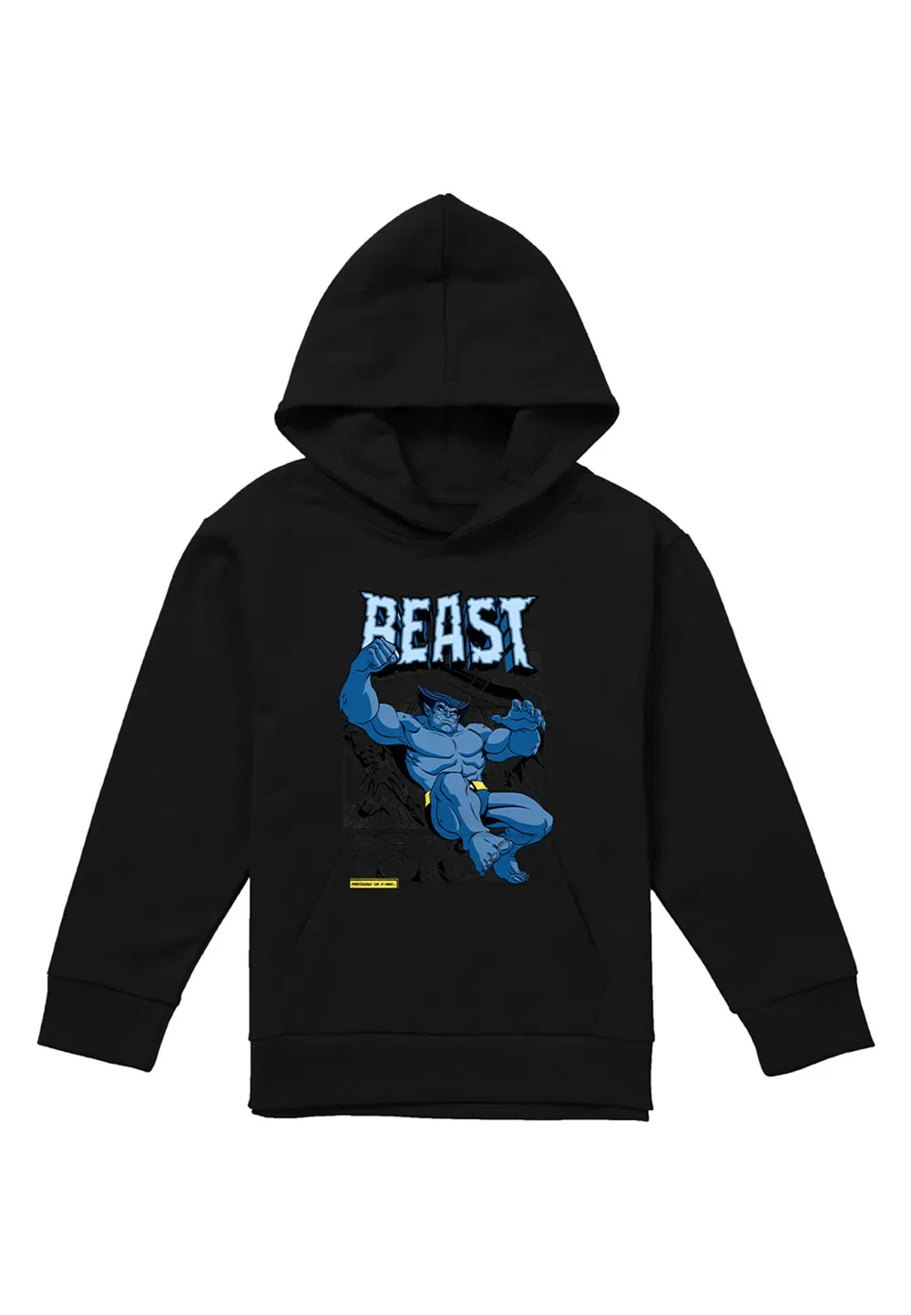 Детская худи Marvel X-Men Beast, черная, черный