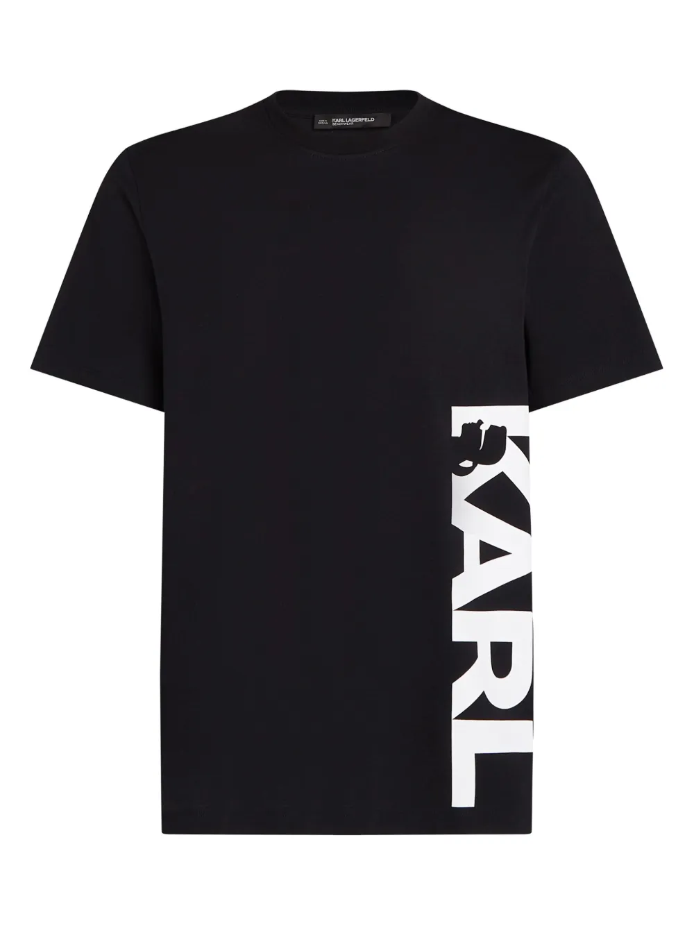 

Футболка с логотипом KARL LAGERFELD, черный