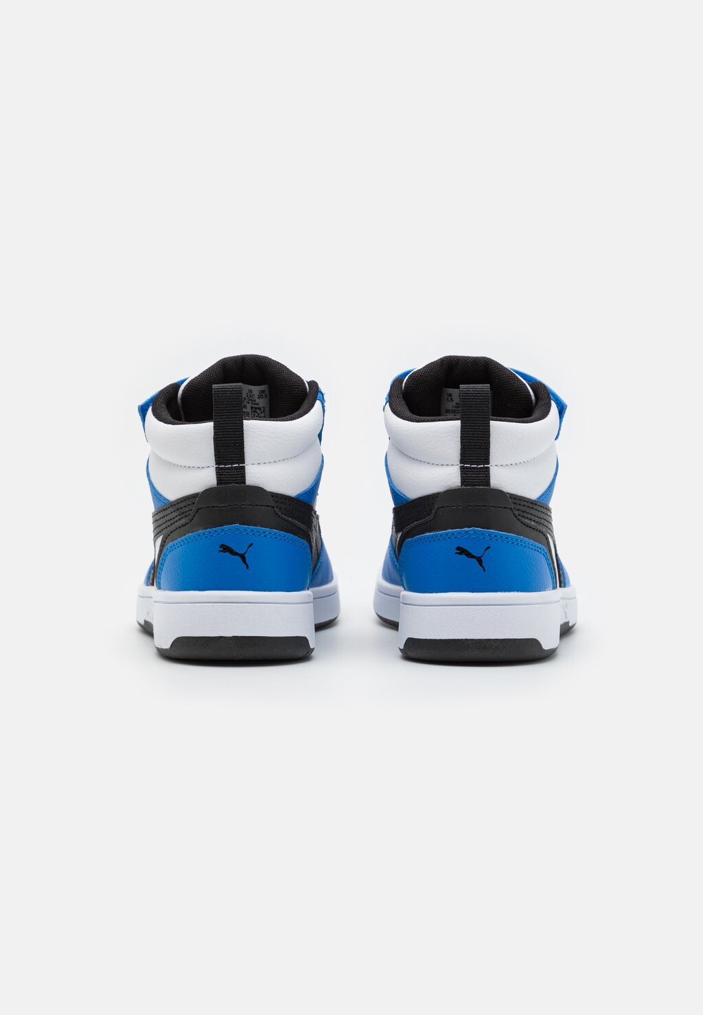 Высокие кеды Rebound V6 Mid Unisex Puma, цвет white/black/racing blue — фото 3
