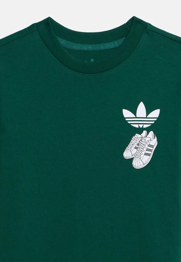 Футболка унисекс с принтом «суперзвезда» Adidas Originals, Collegiate Green — фото 4