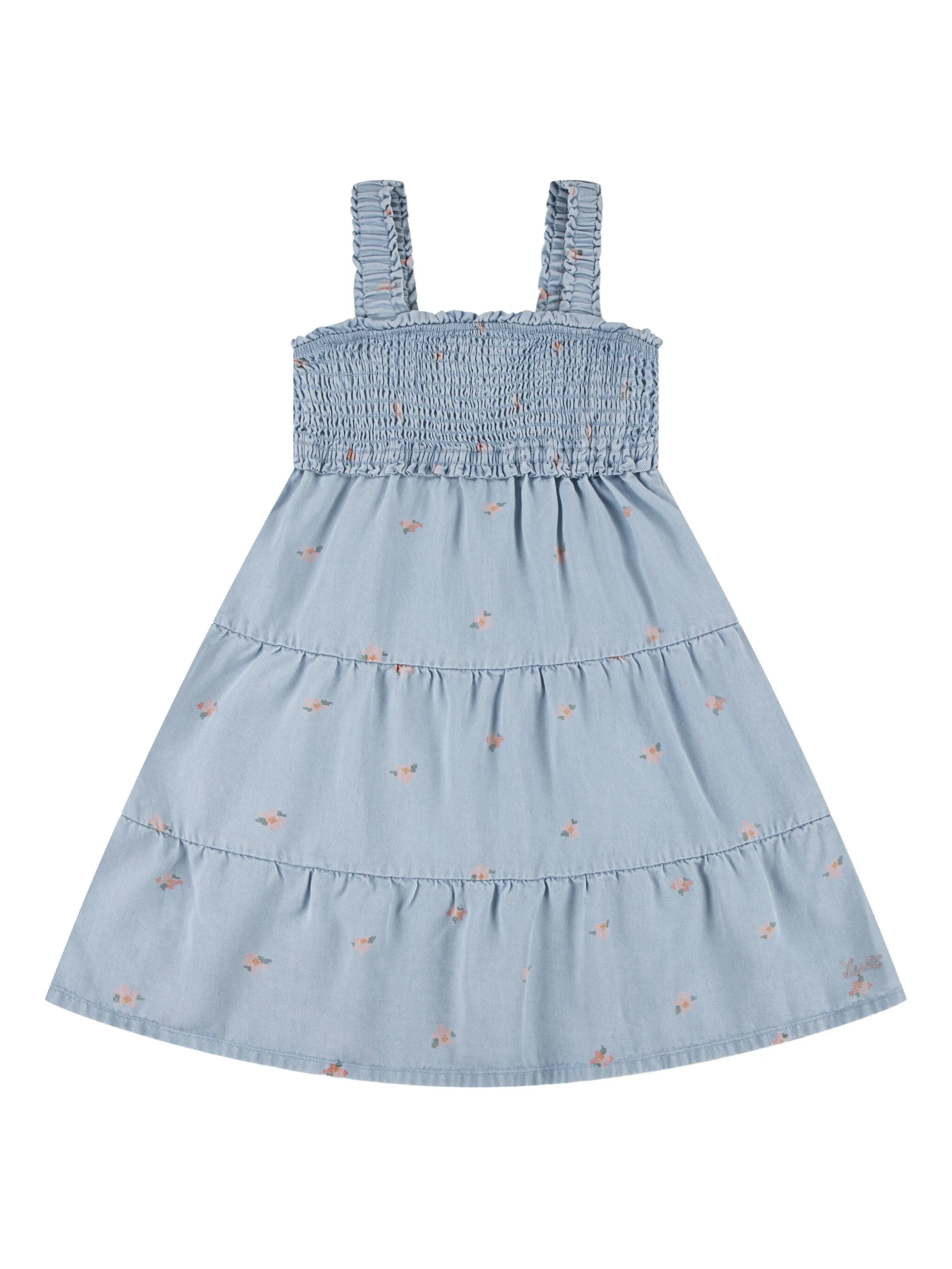 

Ярусное платье со сборками Levi'S Kids, синий