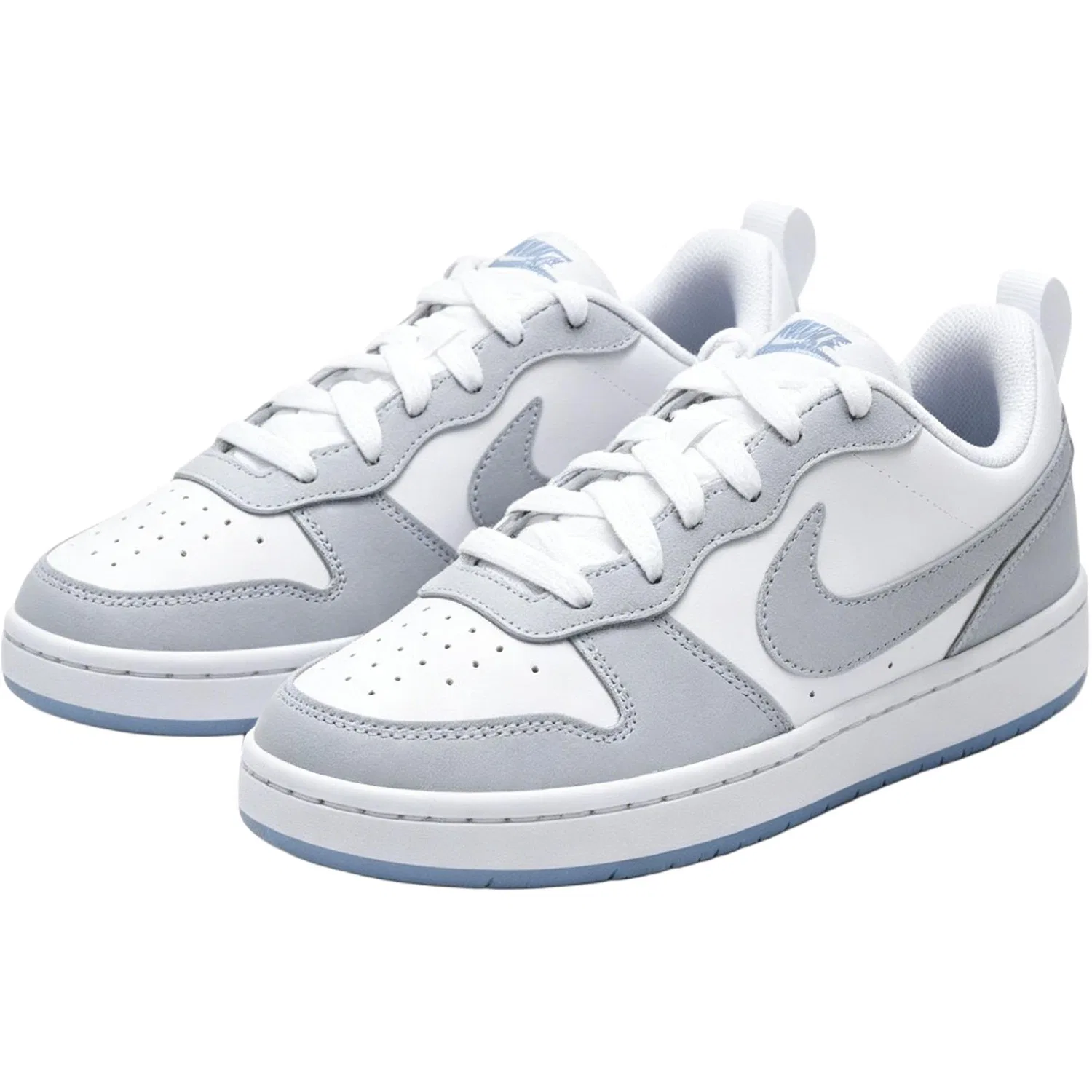 Детские кроссовки для скейтбординга White Gray Kids' Nike — фото 3