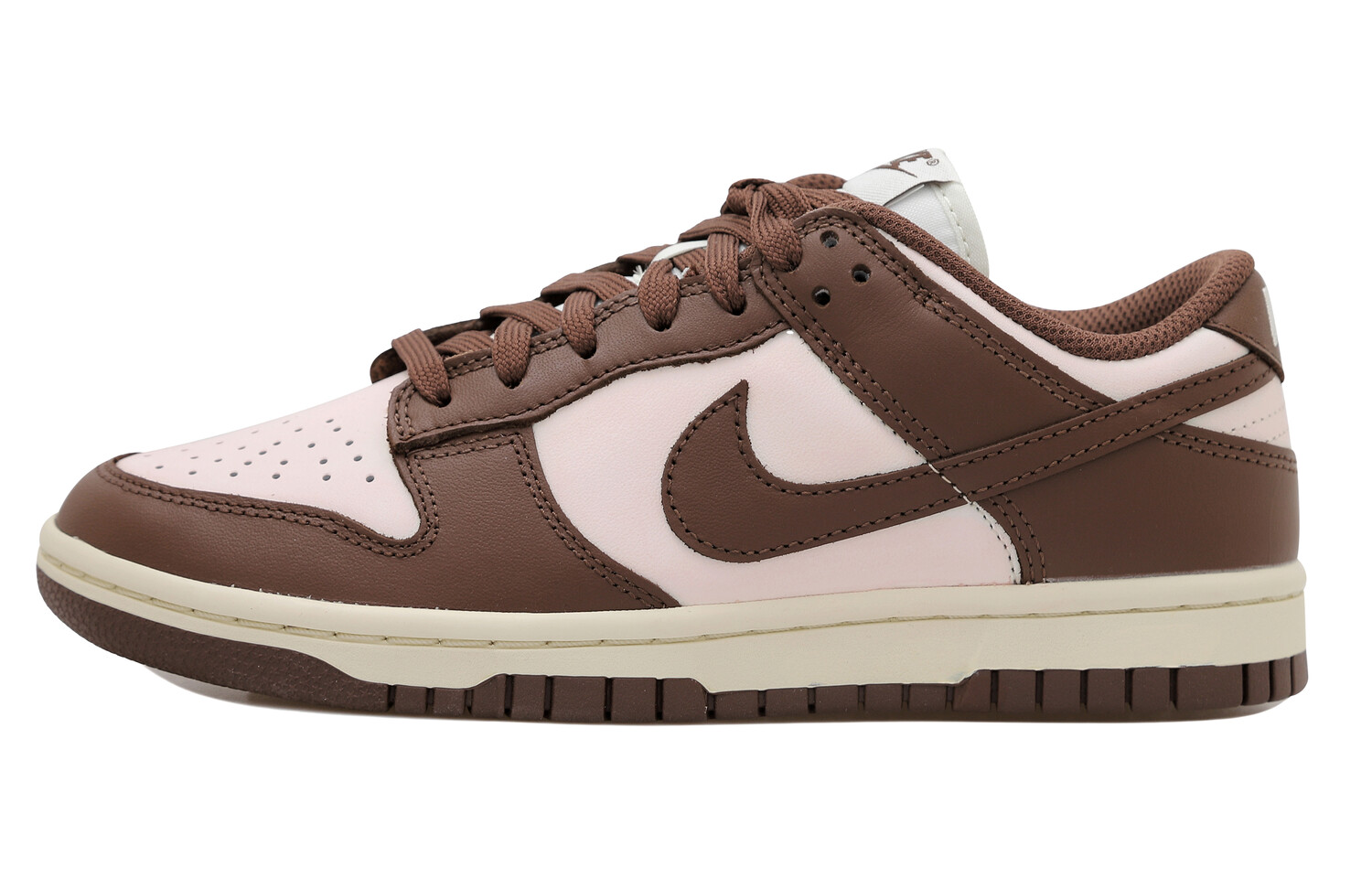 

Кроссовки Nike Dunk Skateboard Shoes Women's Low-Top Pink/Brown