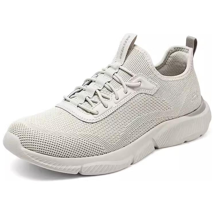 Кроссовки мужские MENS USA мужские с низким верхом серо-коричневые Skechers — фото 2