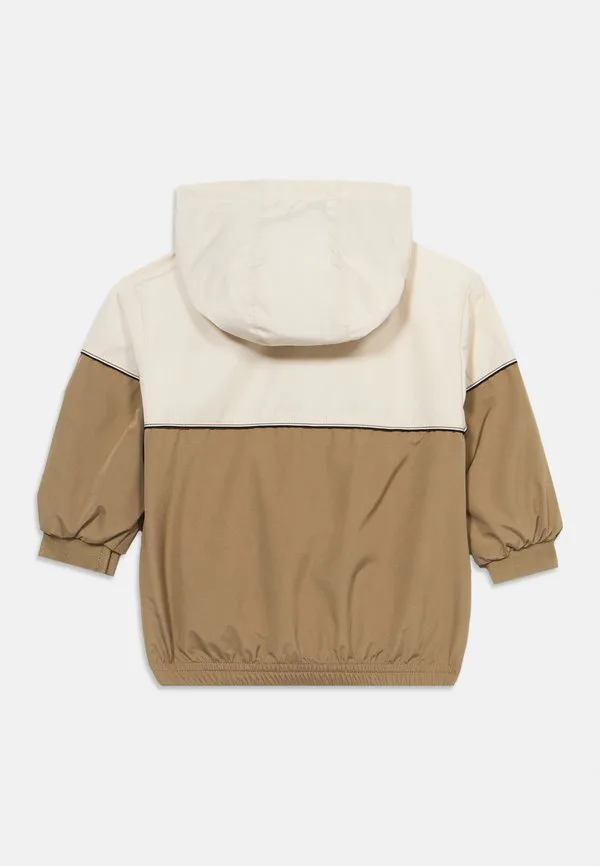 Детская куртка унисекс с капюшоном для малышей и детей постарше. Boss Kidswear, Dark Stone — фото 2