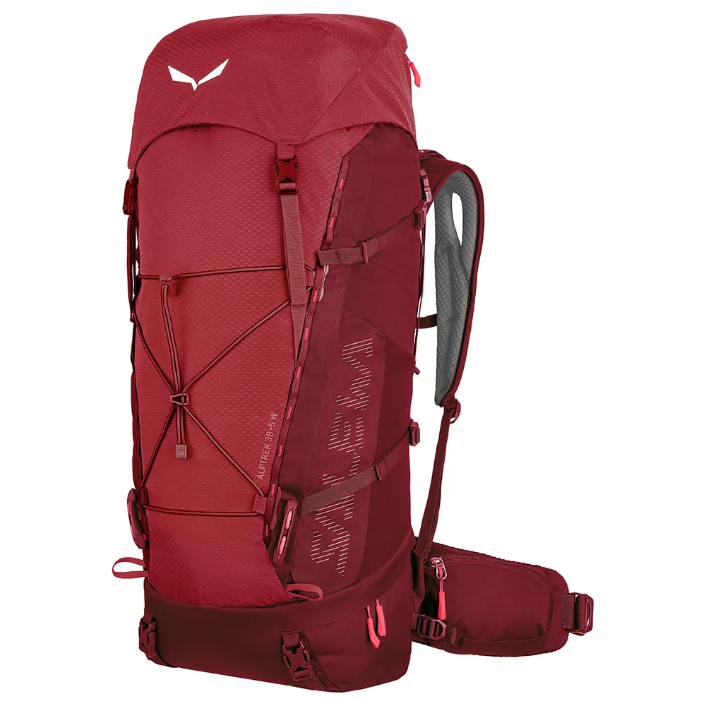 

Рюкзак Salewa Alptreck 38+5L, красный