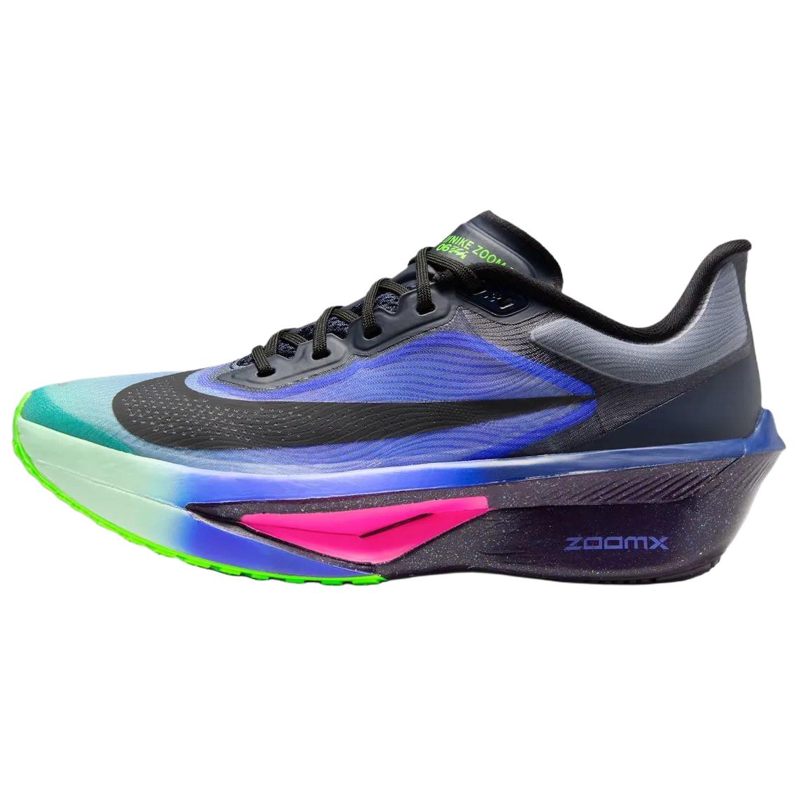 

Nike Кроссовки Zoom Fly 6 Support для бега, повседневные, унисекс, черный и синий