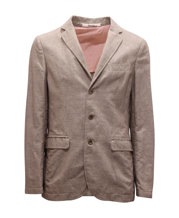 

Хлопково-Льняной жакет в стиле «Альби» At.P.Co, коричневый