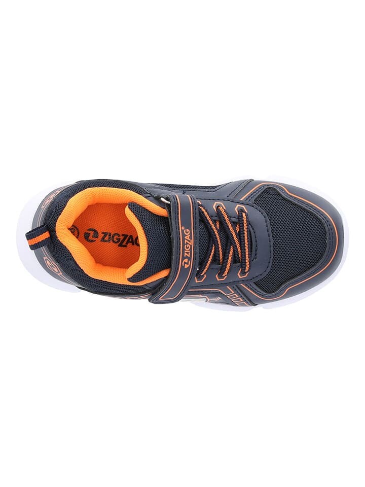 Кроссовки на шнуровке Zigzag Sneakers Brisa, цвет Dunkelblau/Orange — фото 4