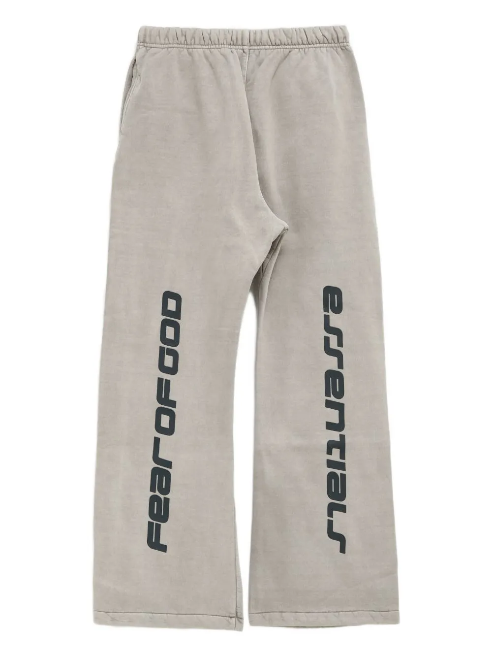 Расклешенные спортивные брюки с кулиской Fear Of God Essentials, серый — фото 2