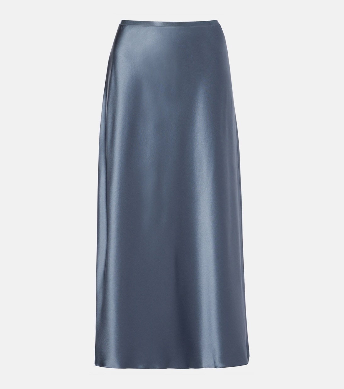 

Юбка миди из шелкового атласа Carnet Max Mara, Acquamarine