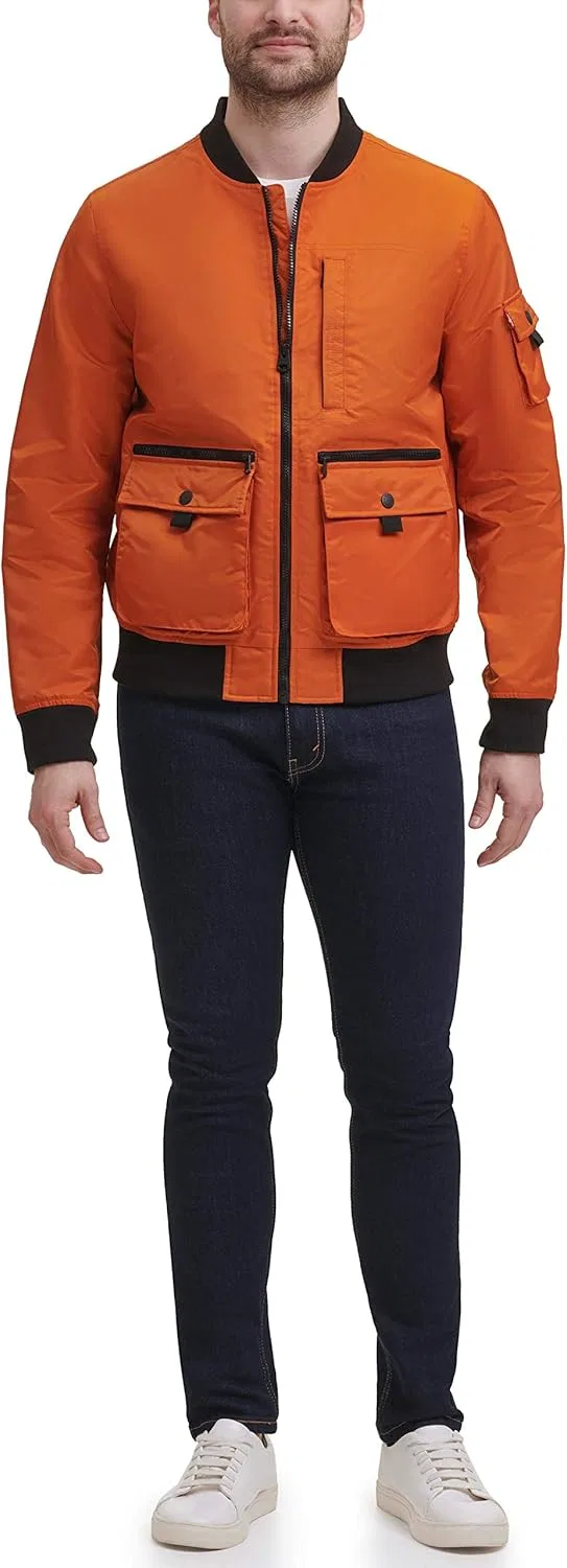 Мужская куртка-бомбер Levi's Varsity Bomber Trucker Jacket — фото 4