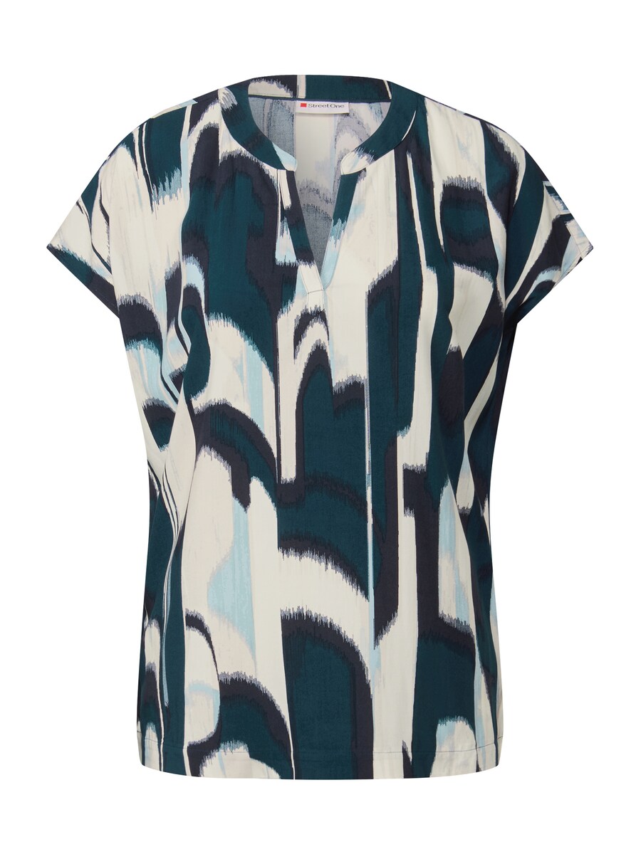 

Блуза STREET ONE, темно-синий/аквамарин