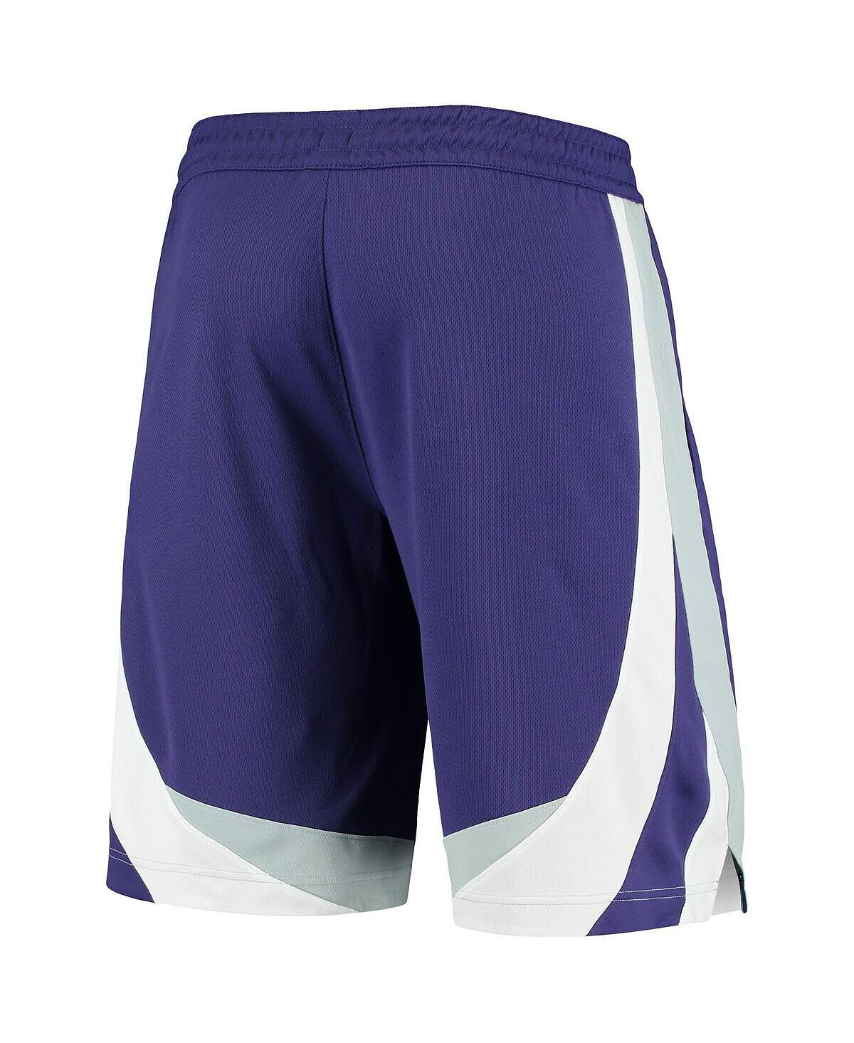Мужские фиолетовые баскетбольные шорты Kansas State Wildcats Team Replica Nike — фото 3