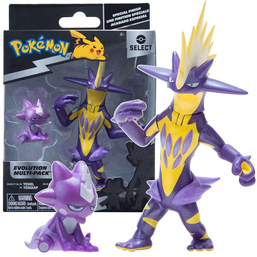 

Набор фигурок Pokemon Evolution, состоящий из 2 фигурок Toxel Toxtricity