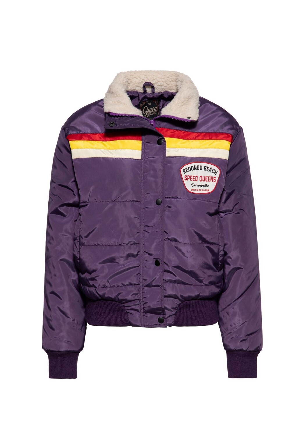 

Зимняя куртка в стиле 70-х Speed ​​Queens QUEEN KEROSIN, фиолетовый