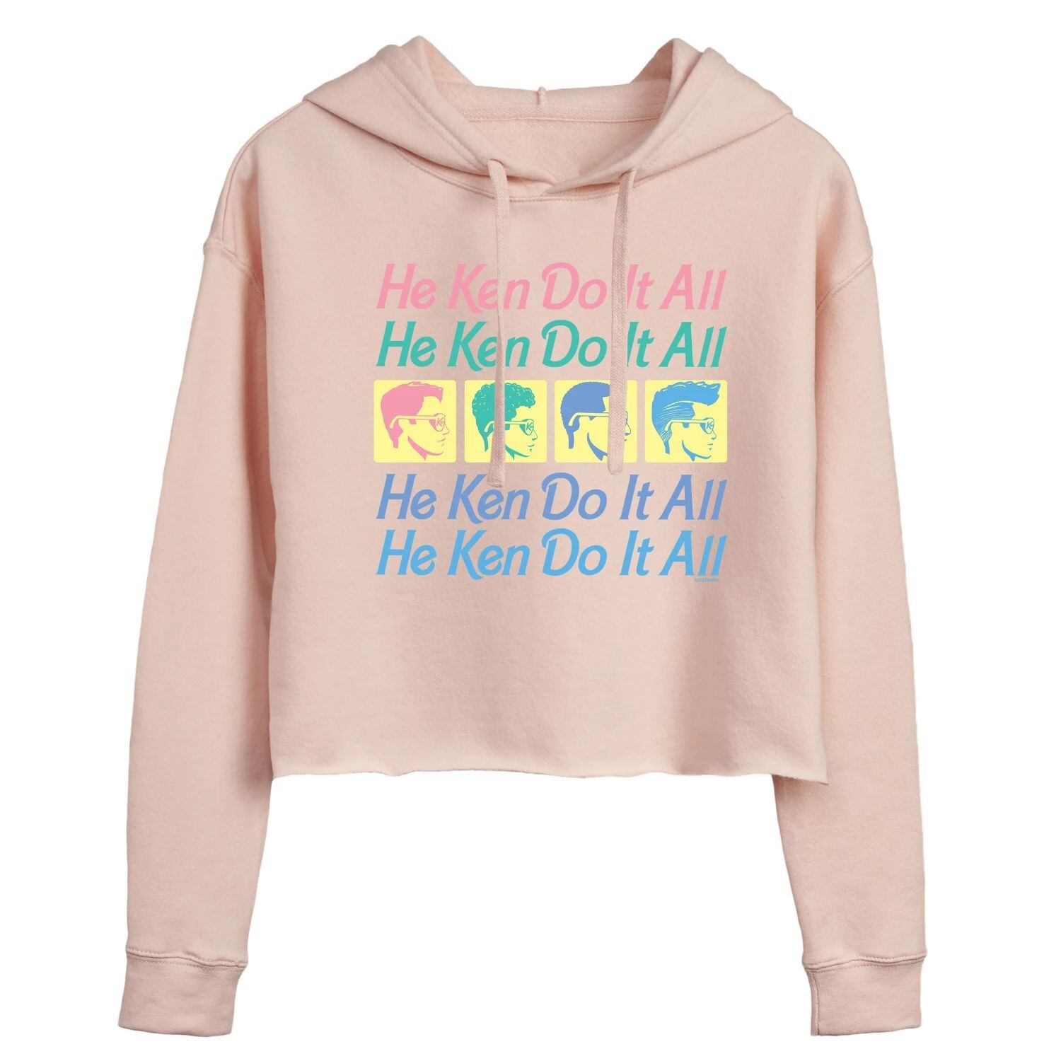 

Худи с рисунком Barbie He Ken Do It All Licensed Character, розовый