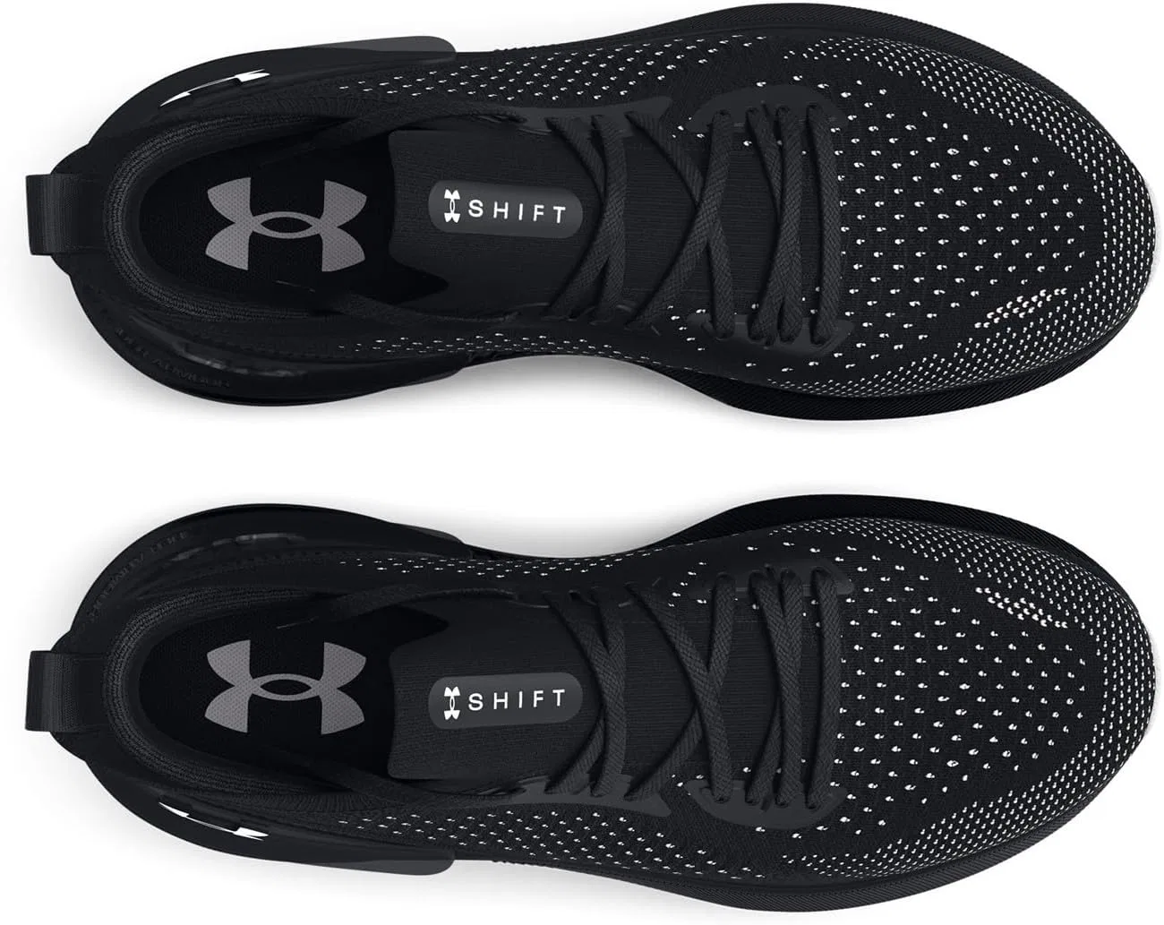 Кроссовки Under Armour Herren, Black / White — фото 4