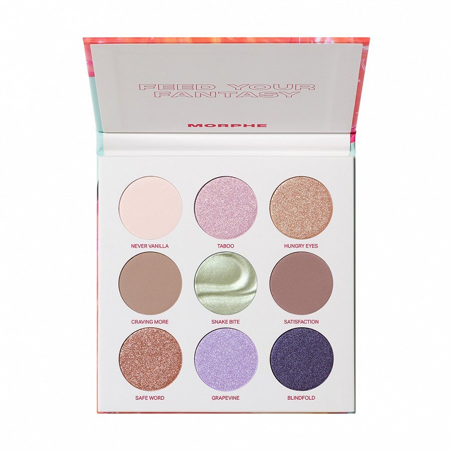 

Палитра теней для век 9 pan eyeshadow palette Morphe, цвет pulp fantasy