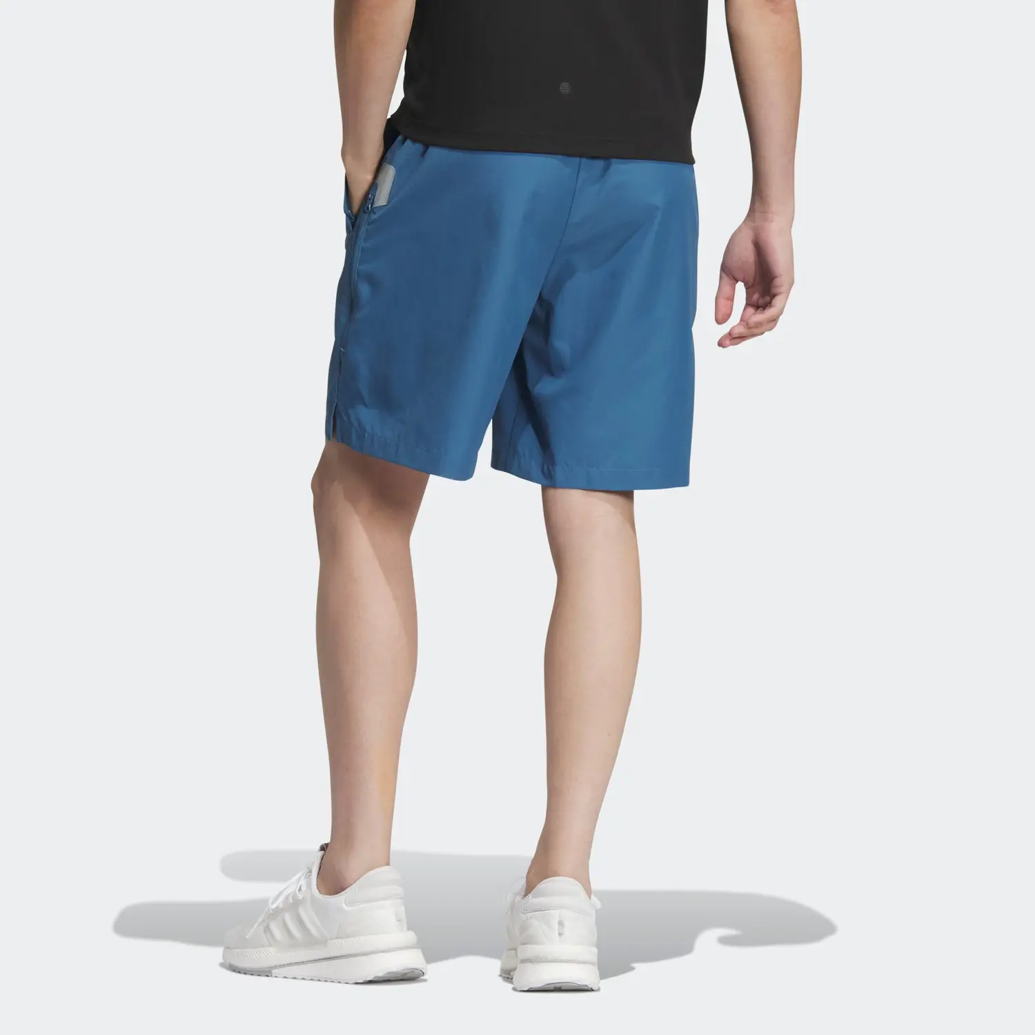 Повседневные шорты мужские Alteration Blue Adidas, цвет Alteration blue — фото 3