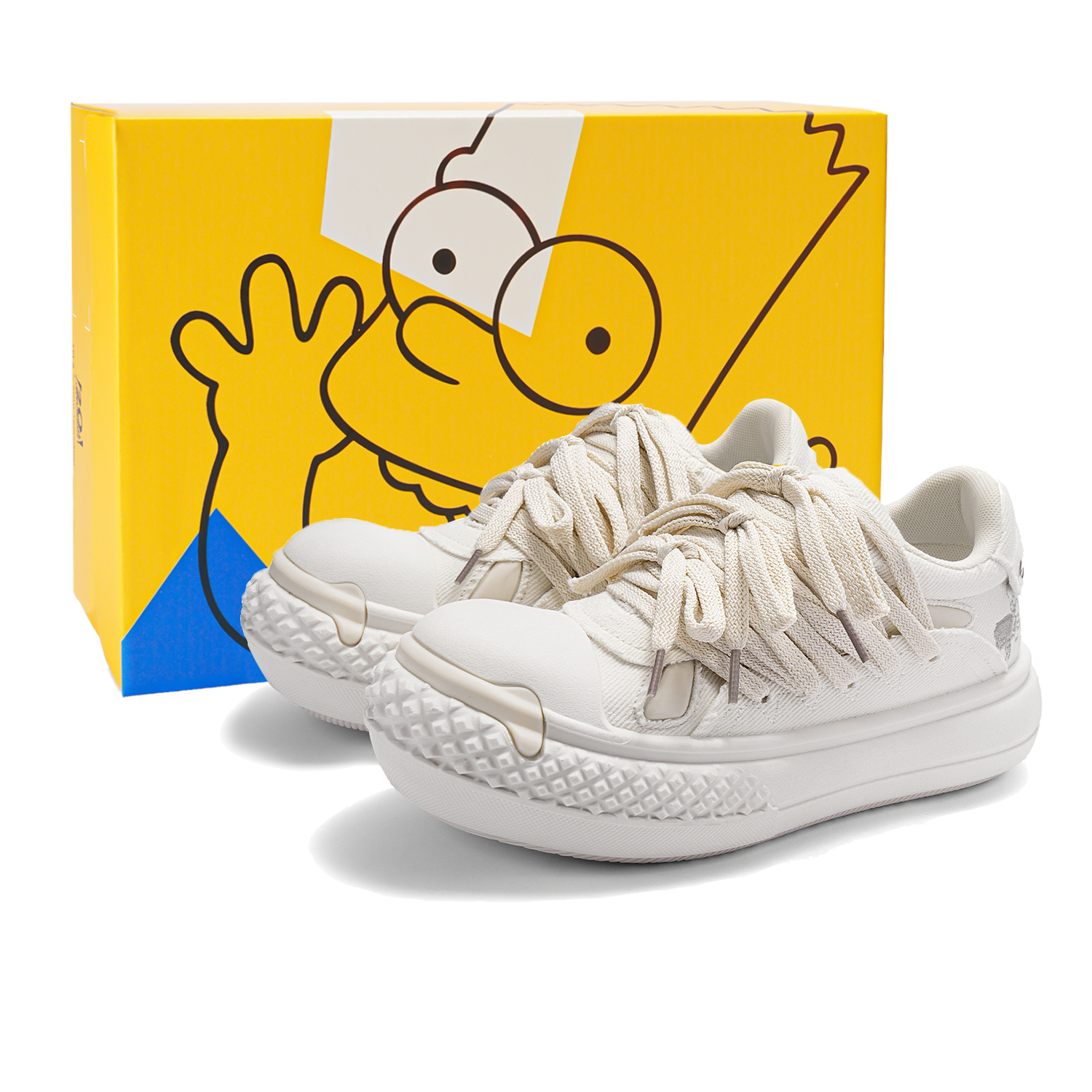 

The Simpsons Кроссовки Unisex Low top черные/ванильные экрю/бежевые черные - ванильные экрю, цвет Vanilla Ecru