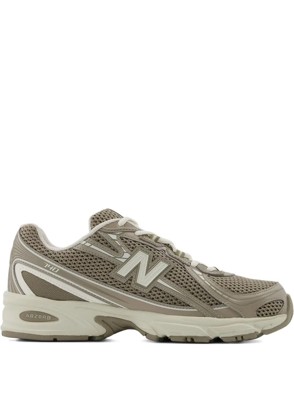 

Кроссовки 740 на шнуровке New Balance, зеленый