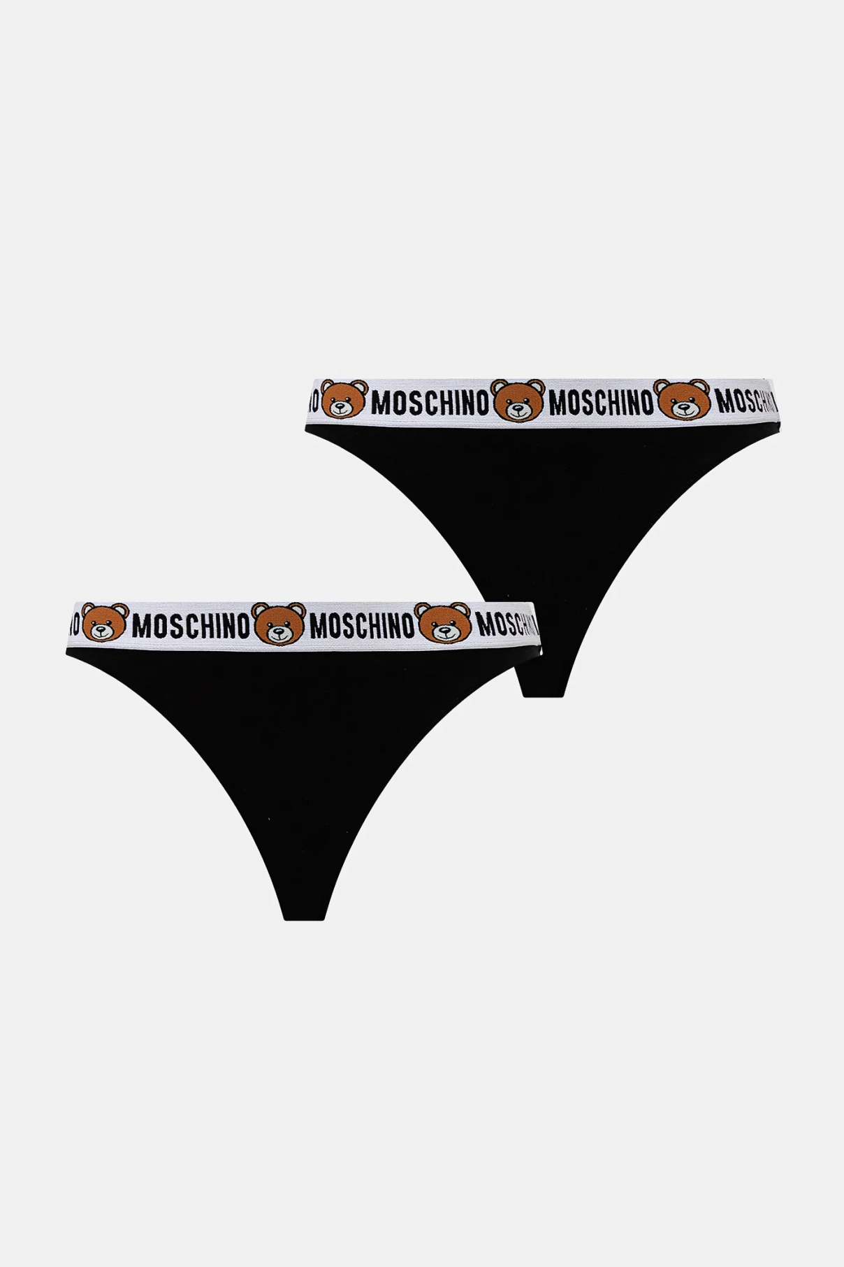 

Стринги упаковка из 2 шт Moschino Underwear, черный