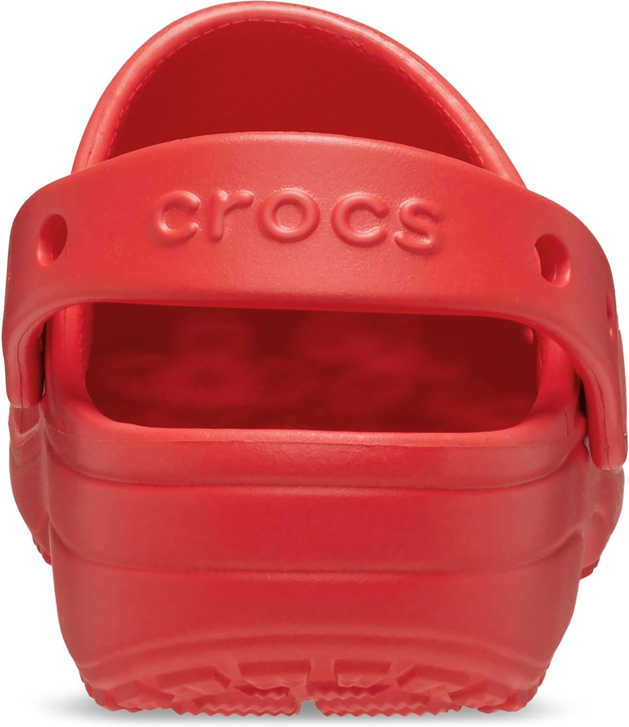 Детские кроксы Crocs с классическим цветочным дизайном, Cherry Red — фото 2