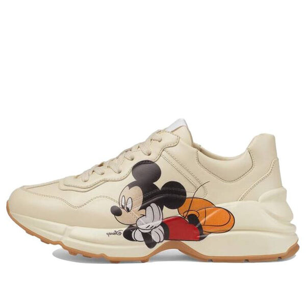 Кроссовки disney x rhyton 'mickey mouse' Gucci, белый