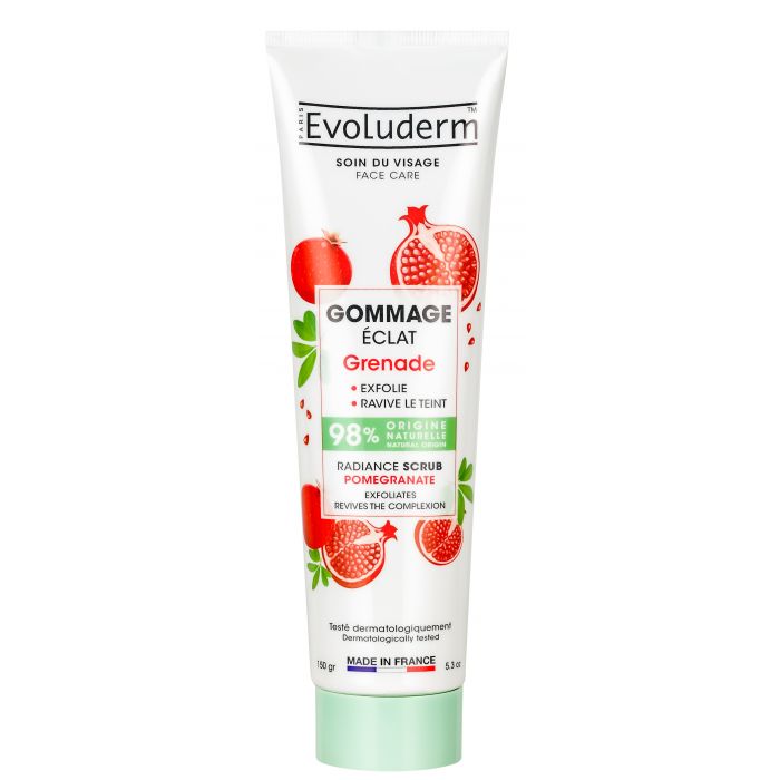 

Скраб для лица Exfoliante Iluminador Facial de Granada Evoluderm, 150 gr