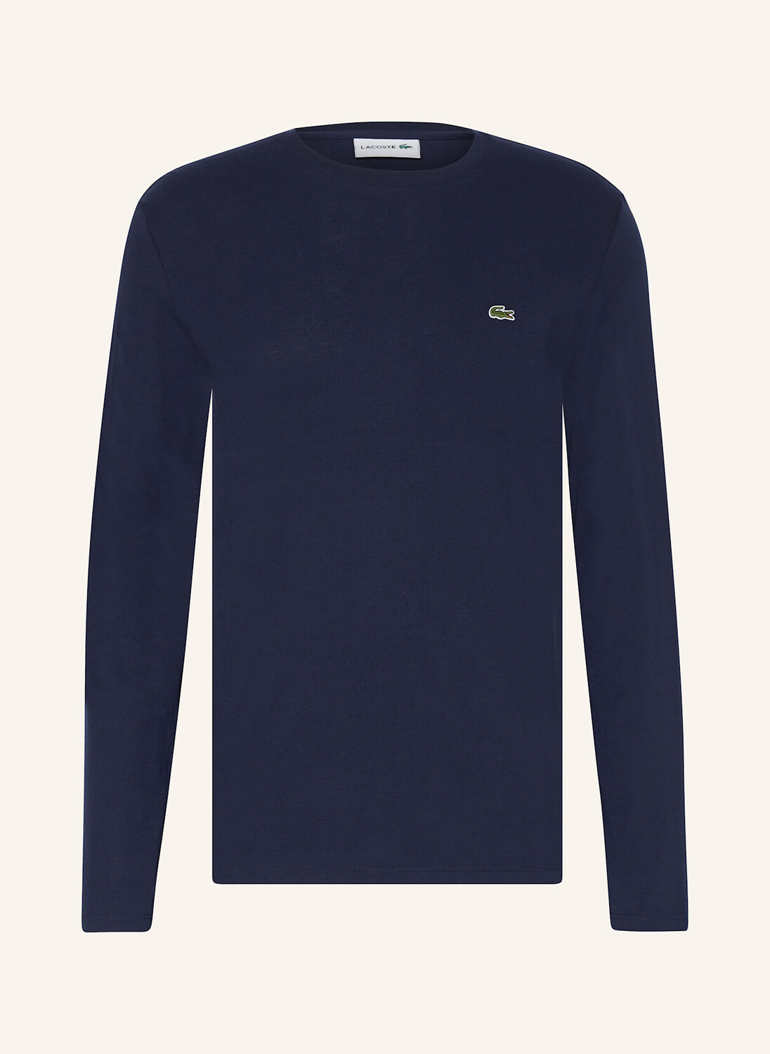 

Лонгслив LACOSTE, темно-синий
