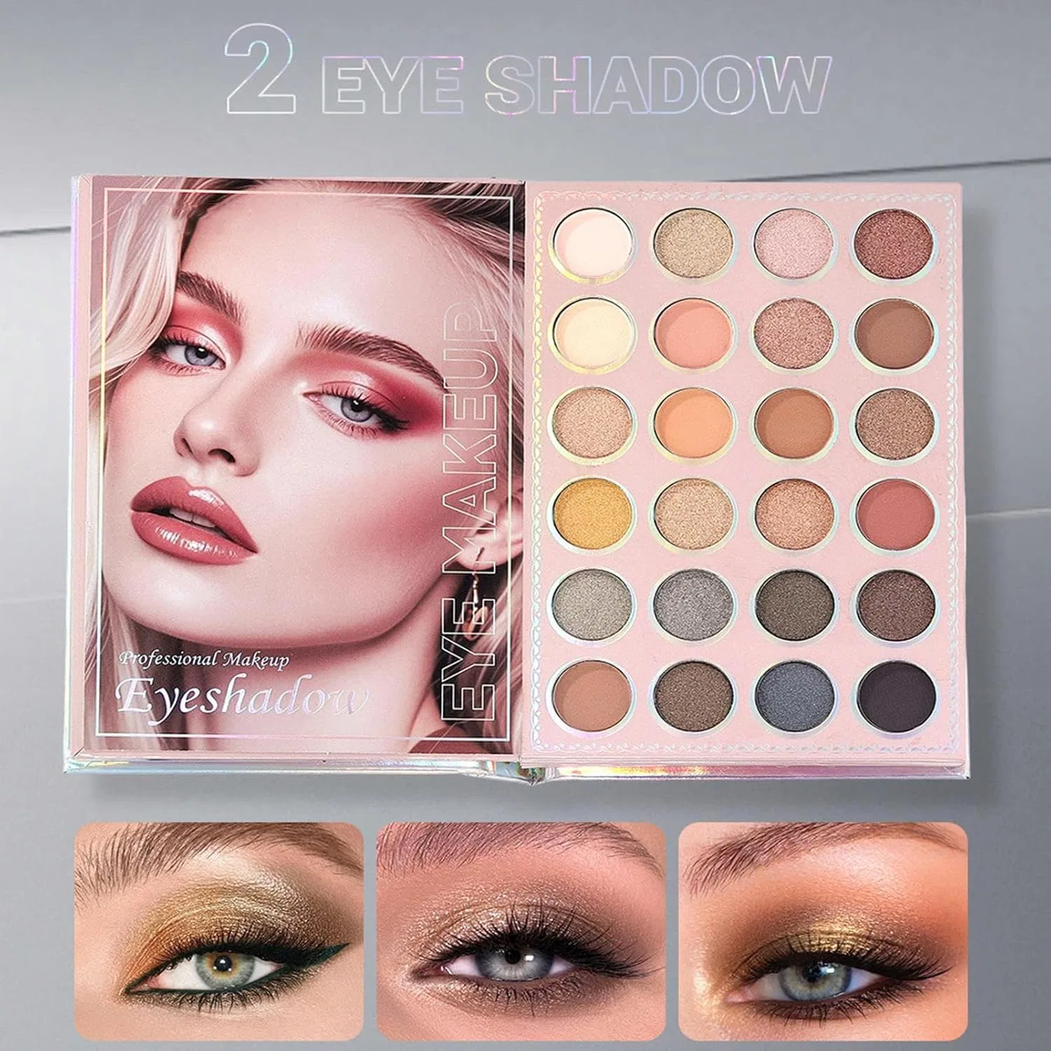 Палетка для макияжа Makeup Book Palette Hjatirace — фото 4