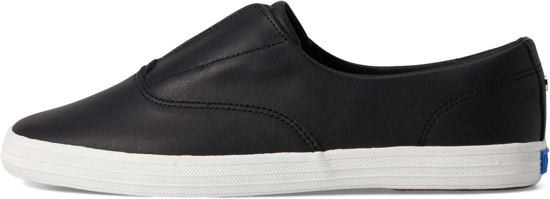 Кроссовки Keds Keds Champion Square Toe Slip-On, цвет Black Soft Leather — фото 4