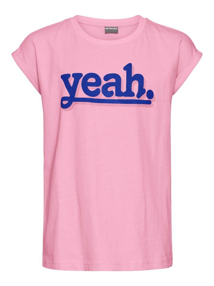 

Футболка Kidsworld, розовый