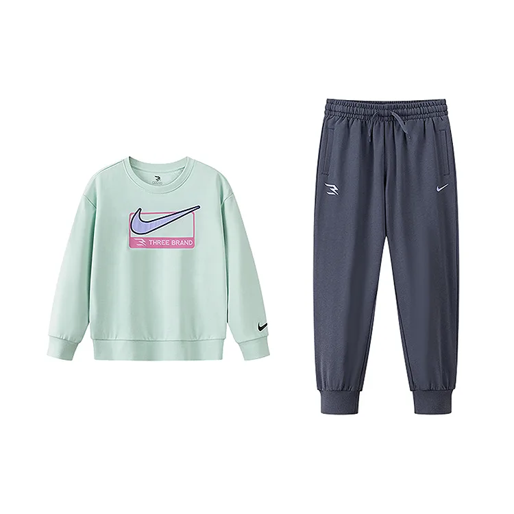 Детский спортивный комплект Casual Sportswear из 2 предметов Nike, Gulf Green