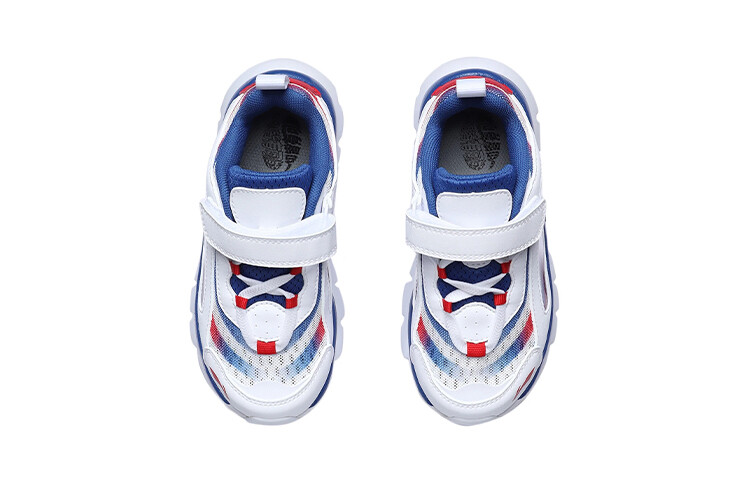 Детские кроссовки Aurora Skywalk Lifestyle PS Low-top Standard White / Cyclone Blue / Cinnabar Red Lining Young — фото 3