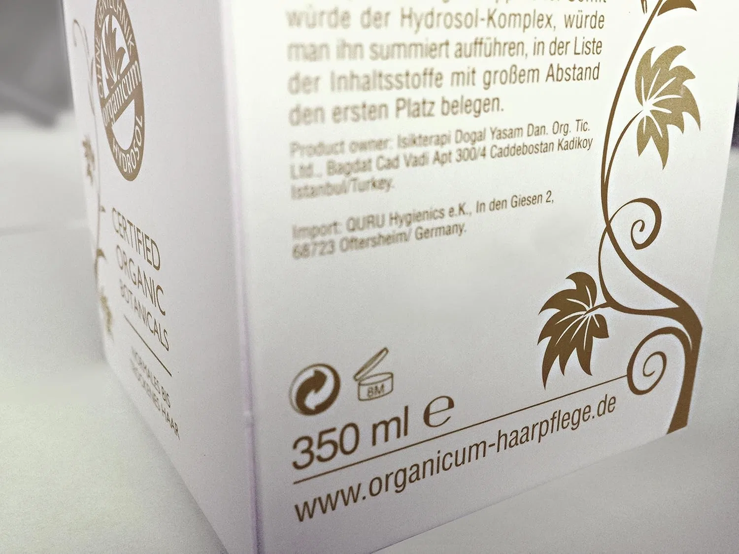 Веганский шампунь organicum с гидролатом для проблемных волос и кожи головы, 350 мл Organicum — фото 4