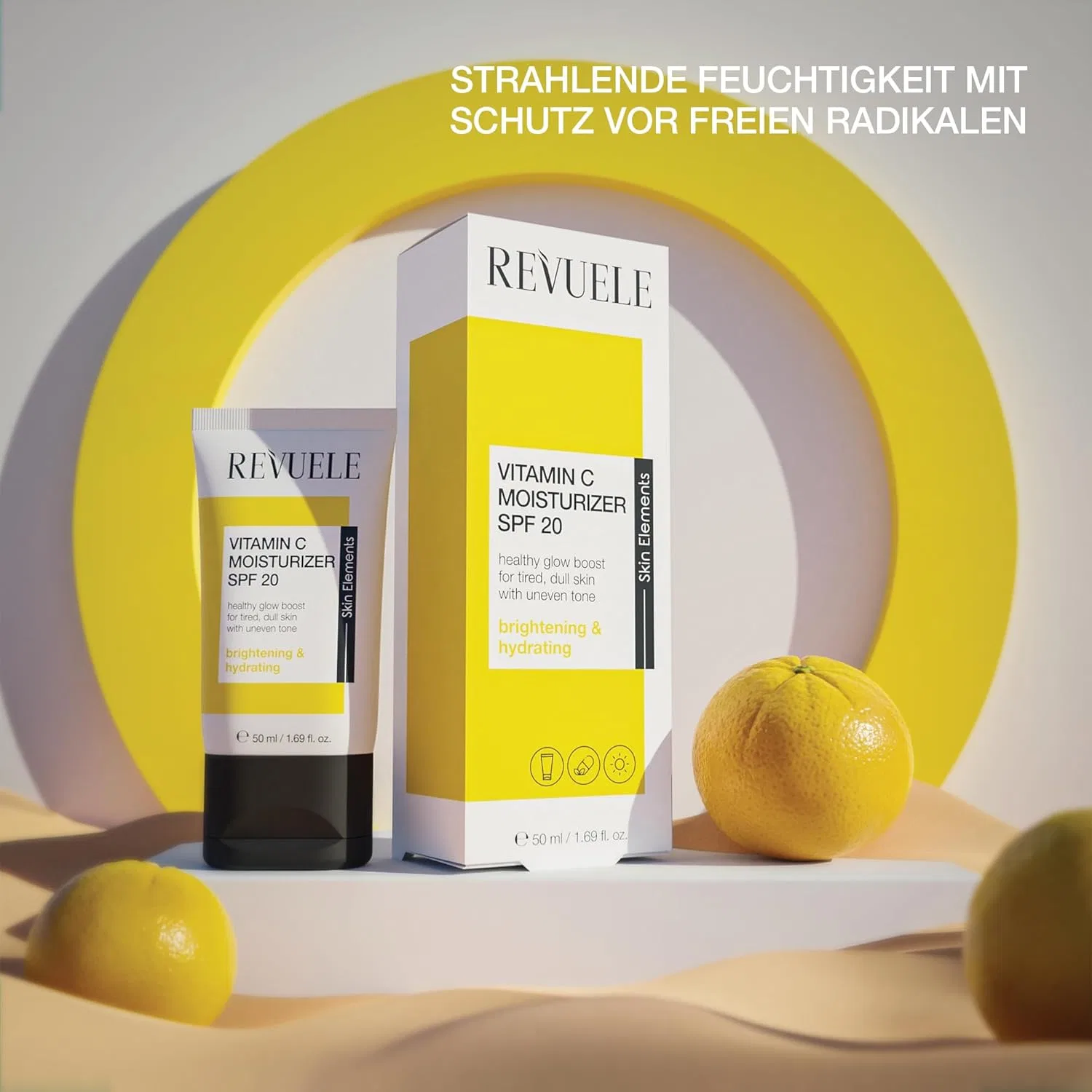 Крем для лица SPF20 REVUELE Дневной Vitamin C с витамином C — фото 3