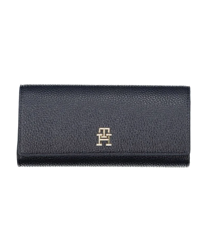 

Синий женский кошелек с отделением для мобильного телефона Tommy Hilfiger, черный