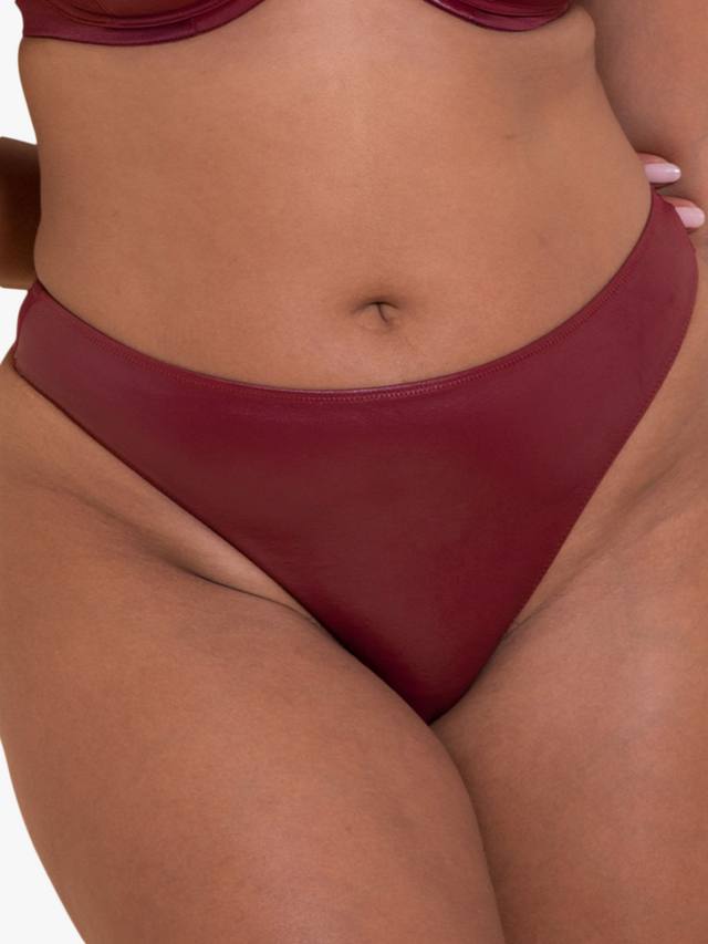 

Соблазнительное стринги Lush Curvy Kate, Oxblood