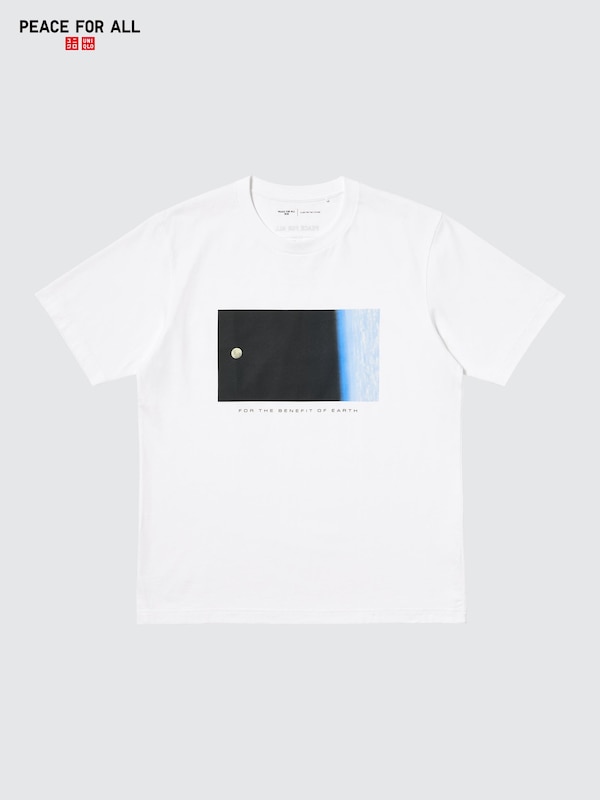 Футболка Peace for All (Artemis) Uniqlo, 00 white — фото 4