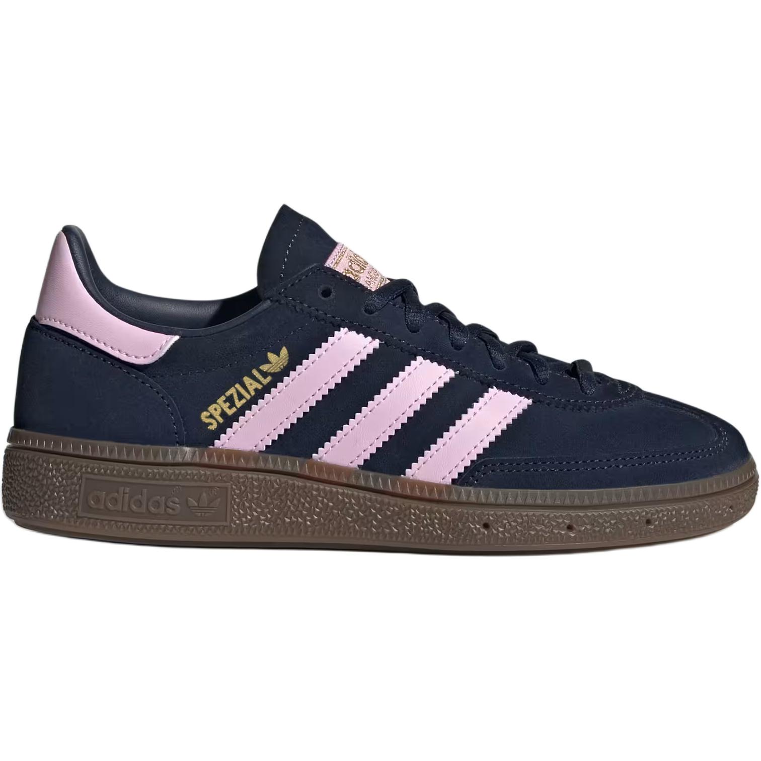 HANDBALL SPEZIAL устойчивые к истиранию низкие детские скейтбординг кроссовки Adidas Originals, синий — фото 3