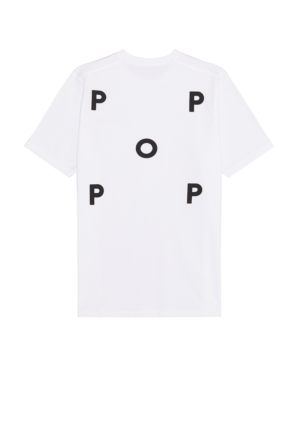 

Футболка с логотипом Pop Trading Company, белый/черный