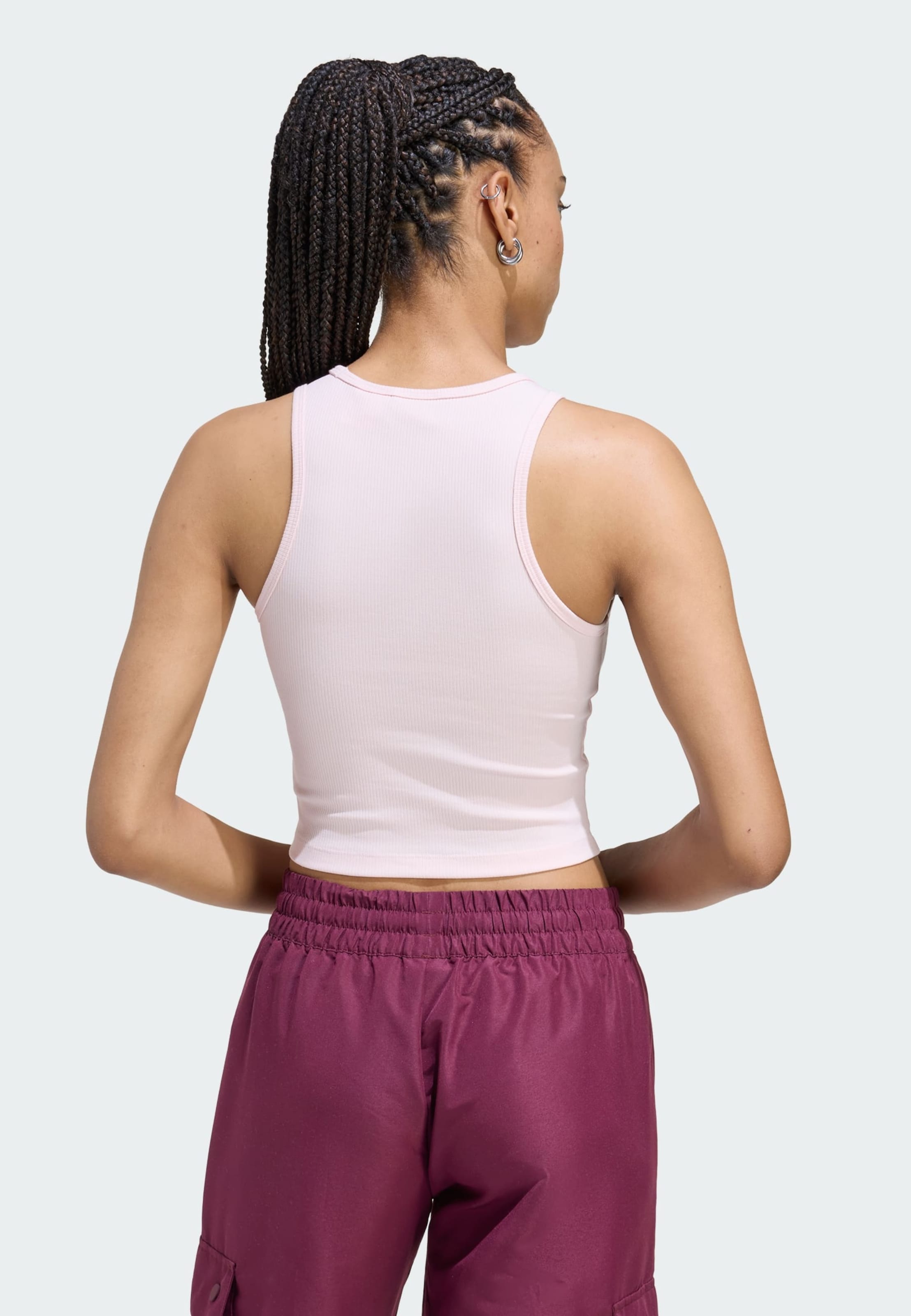 Adidas Originals Топ 'Essentials' в цвете Rose — фото 4